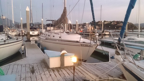 Winter in the marina