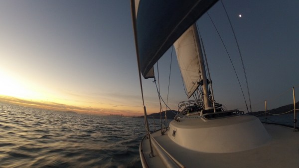 San Pablo bay, Angel Island and SF city in the background