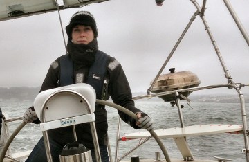 Rose at the helm