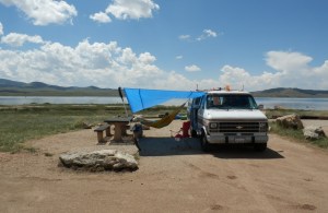 08-11 Hot camp by the lake Colorado