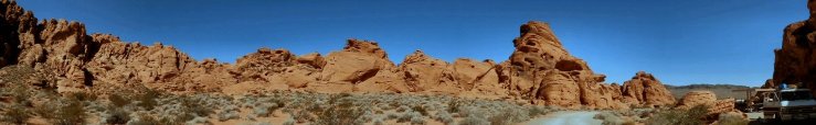 09-01 0800 Valley of Fire camp panorama