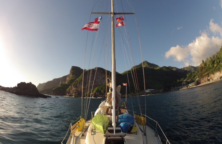 Hakamaii bay, Ua Pou