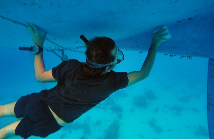 2015 04 16 1200  Cleaning the bottom